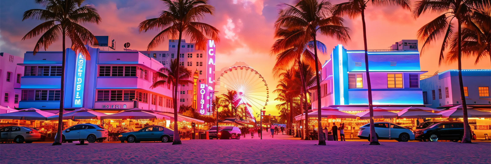 向迈阿密迈进发